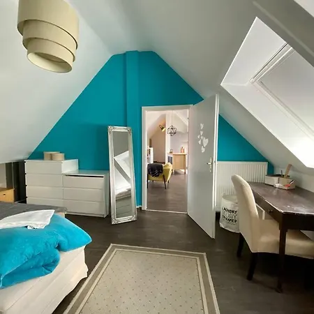 Light Flow Stylish Attic House. M. Balcony Rastatt